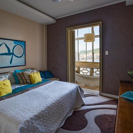 Apartamento Pe Na Areia São Vicente Exterior foto